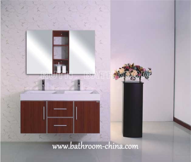 Wooden Veneer Bathroom vanities