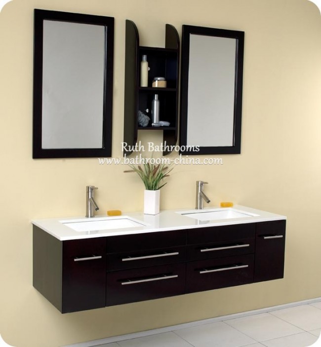 contemporary bathroom vanity