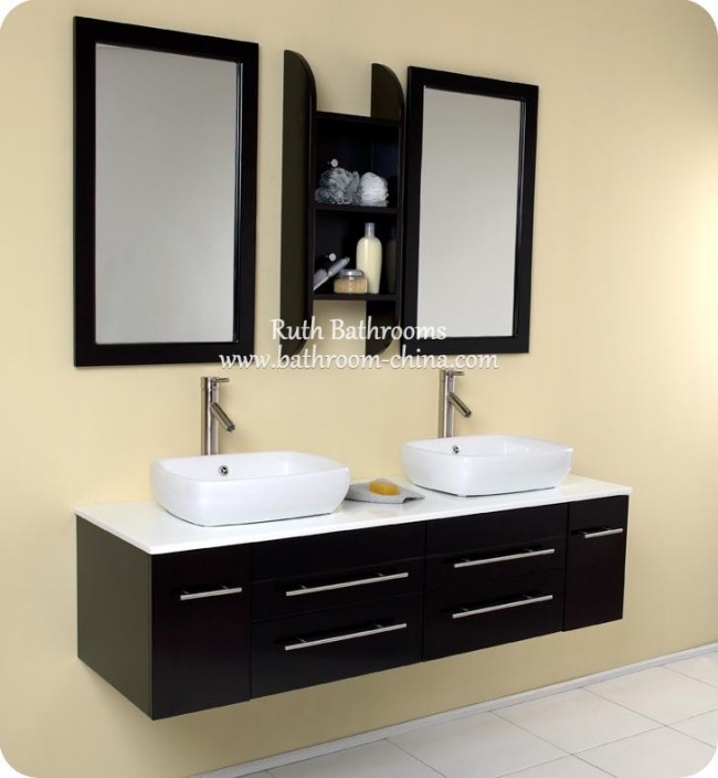 Double sink vanity