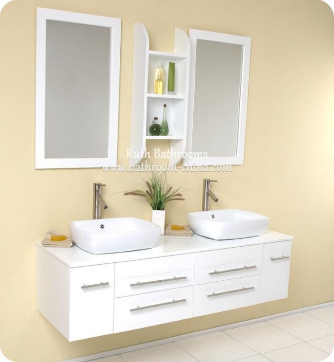 Double sink Vanity