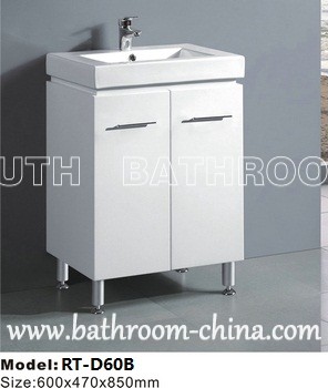 Square Ceramic Top Vanities RT-D60B