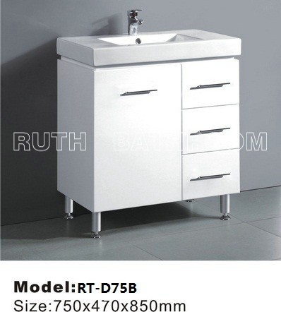 Square Ceramic Top Vanities RT-D75B