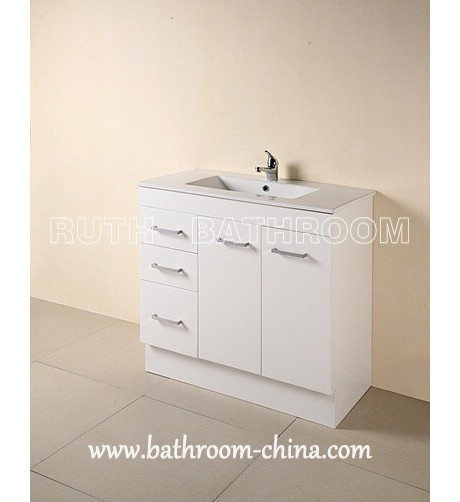 free standing bathroom vanities 