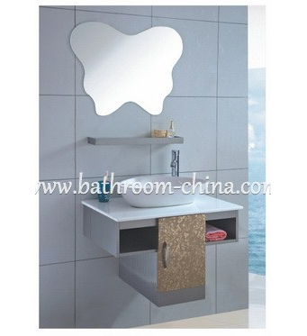 Stainless steel Bathroom vanity