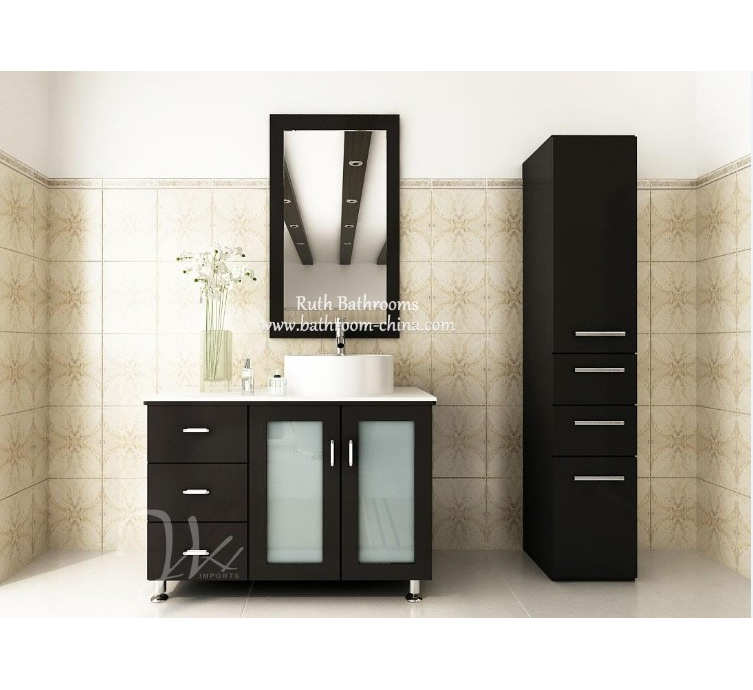 Modern Floor bathroom cabinet For USA