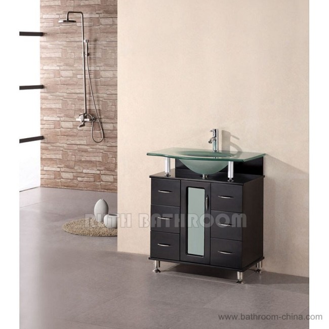 Single bathroom vanity RU113-30E