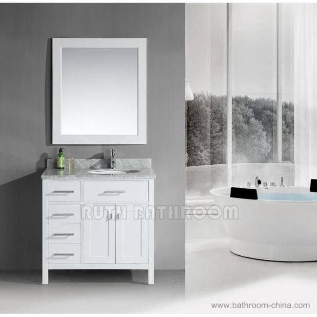 bathroom vanity with sinks RU305-36WR