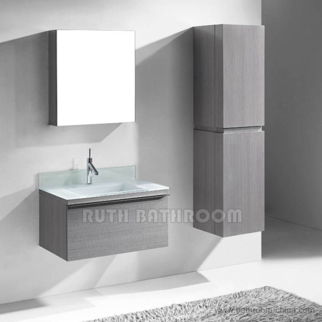 Wall mounted wall hang bath and vanity bathroom furniture 